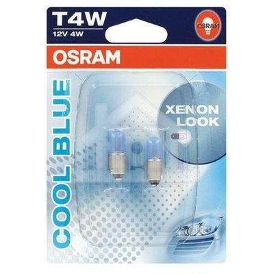 Osram autolamp Cool Blue 12V T4W BA9s