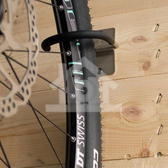 hout Onheil Verdorde BBB Cycling ParkingHook Fiets Ophangbeugel Plafond & Muur