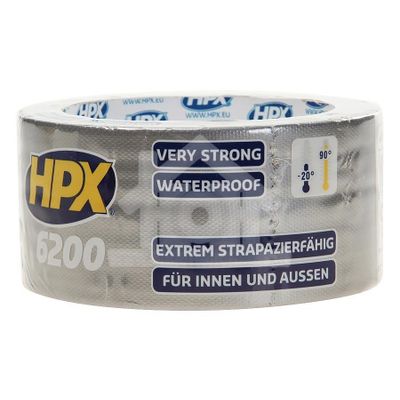 HPX Tape Pantsertape Zilver Duct Tape, 48mm x 10 meter CS5010