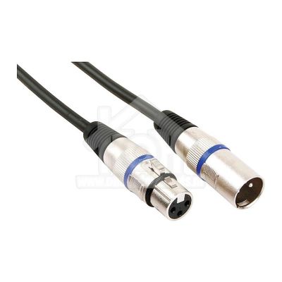 Universeel Microfoon kabel XLR kabel male/female 6 meter Microfoon PAC122