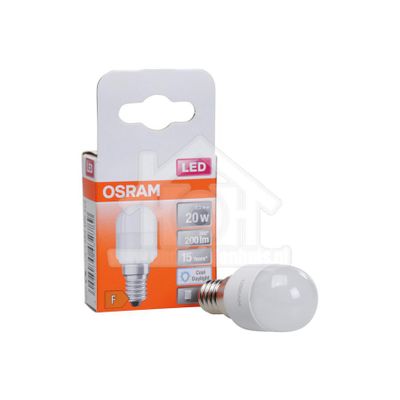 Osram Ledlamp LED Special koelkastlamp T26 E14 Mat 2,3W, 6500K, 200lm 4058075432789