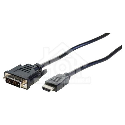 Easyfiks HDMI - DVI Kabel HDMI Male - DVI-D Male 2.5 Meter BME461