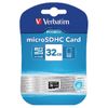 Afbeelding van Verbatim microSDHC Geheugenkaart Klasse 10 32 GB VB-TFHC10-32G