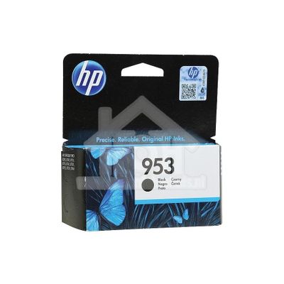 HP Hewlett-Packard Inktcartridge No. 953 Black Officejet Pro 8210, 8218, 8710 2621280