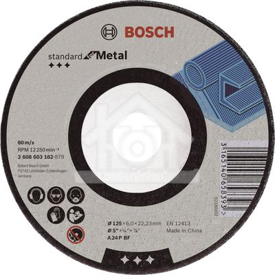 Bosch Prof afbraamschijf gebogen 125 mm