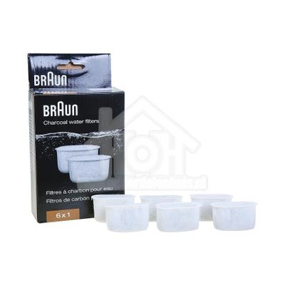 Braun Waterfilter Charcoal waterfilter KF7000, KF7020 AX13210004
