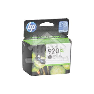HP Hewlett-Packard Inktcartridge No. 920 XL Black Officejet 6000, 6500 HP-CD975AE