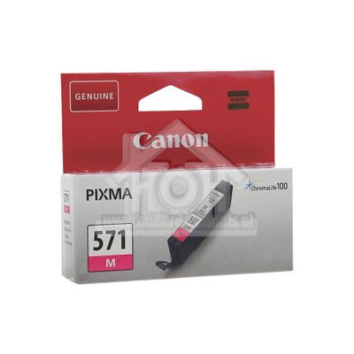 Canon Inktcartridge CLI 571 Magenta Pixma MG5750, Pixma MG5751, Pixma MG6850 CANBCI571M