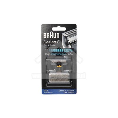 Braun Scheerblad Series 3 31S Foil & Cutter 5000 series 81253263
