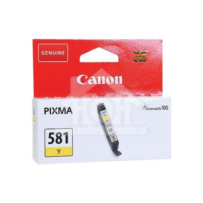 Canon Inktcartridge CLI 581 Yellow Pixma TR7550, TS6150 2895181