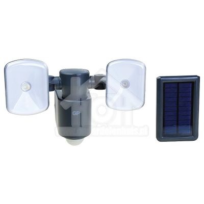 GP Ledlamp SafeGuard RF4.1H, op zonne-energie Buitenlamp met sensor 810SAFEGUARDRF4.1H