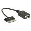 Afbeelding van Valueline Data en Oplaadkabel Samsung 30-Pins Male - USB A Female 0.20 m Zwart VLMP39205B0.20