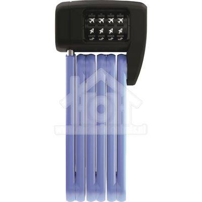 Abus vouwslot Bordo Combo Lite Mini 6055C/60 blue symbols