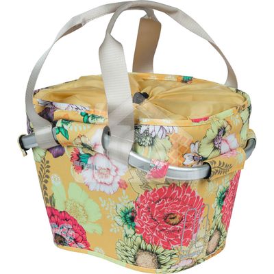 Basil mand front Bloom Field Carry All KF 15L yellow