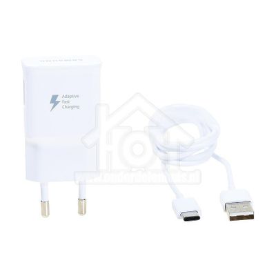 Samsung Oplader Fast Charging Snellader Wit, USB-C EP-TA20WHITE