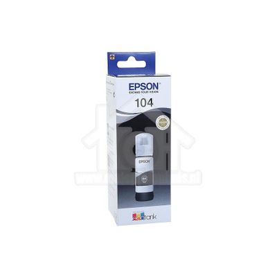 Epson Inktcartridge Ecotank 104 Black Epson Ecotank ET-Serie 4700, 2720, 2710, 2721, 2711 EPST00P140
