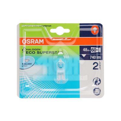 Osram Halogeenlamp Halopin Eco Superstar G9 50W 230V 2800K 740lm 4008321945198