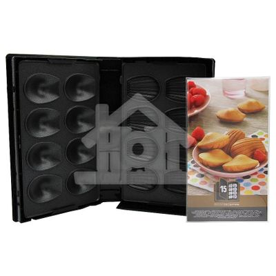 Tefal Plaat Snack Collection mini-cakevormpjes platen SW852, SW853, SW854, SW857 XA801512