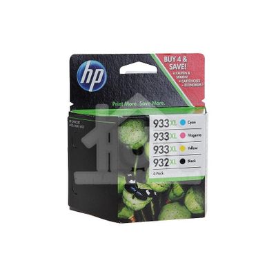 HP Hewlett-Packard Inktcartridge No. 932XL/933XL Multipack BK/C/M/Y Officejet 6100, 6600