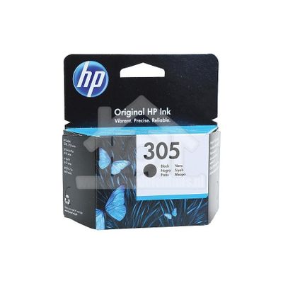 HP Hewlett-Packard Inktcartridge No. 305 Black Envy 6000, 6400, Pro 6420, Pro 6420 HP-3YM61AE