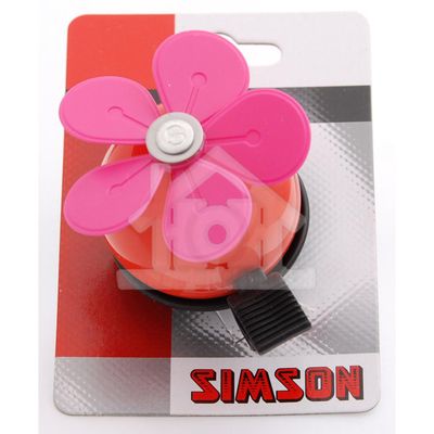 021204 Simson Bel Bloem rood/roze