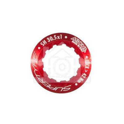 Miche Sluitring Supertype (rood) 30.5x1 Shimano