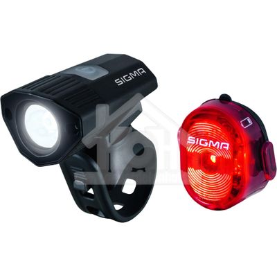 Sigma verlichtingsset 120lumen Buster 100 + Nugget II Fl. USB