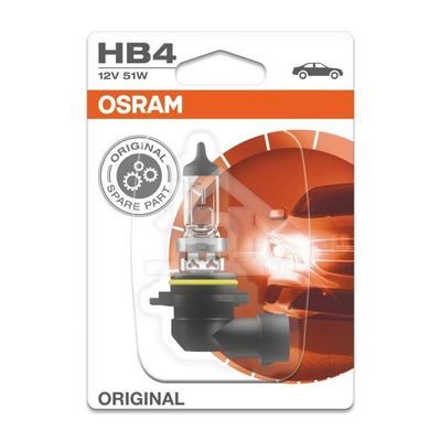 Osram autolamp 12V. HB4 51W.
