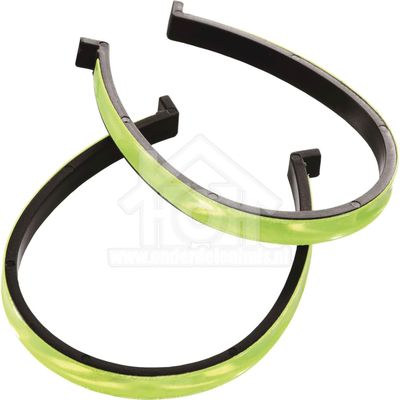 Wowow broekklem Trouser clips fluo yellow