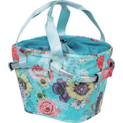 Basil mand front Bloom Field Carry All KF 15L blue