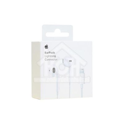 Apple Earpods In-ear met 1m lightning kabel Wit, ingebouwde afstandsbediening en microfoon MMTN2ZM/A