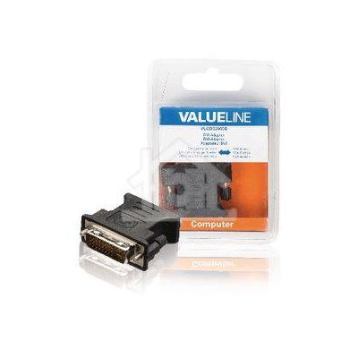 Valueline DVI-Adapter DVI-I 24+5-Pins Male - VGA Female 15-Pins Zwart VLCB32900B