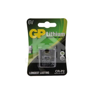 GP Batterij fotobatterij lithium 6V DL223A CRP-2 070CRP2D1