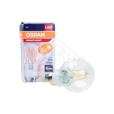 Osram Ledlamp Standaard LED Classic A40 Glow Dim 4.5W 230V E27 470lm 2200K-2700K 4058075808539