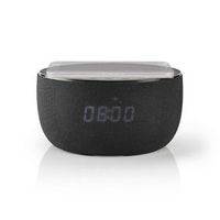 Nedis Bluetooth®-Speaker met Draadloos Laden | 30 W | Tot 6 Uur Speeltijd | Klok | Zwart SPBT4000BK
