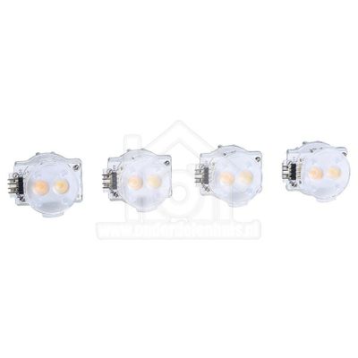 Novy Lamp Set LED verlichting, 4 stuks Dual LED (2 licht kleuren) 6845, 6830, D821/16 906310