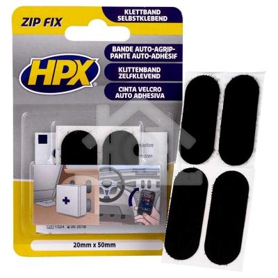  Zip Fix Klittenband Pads