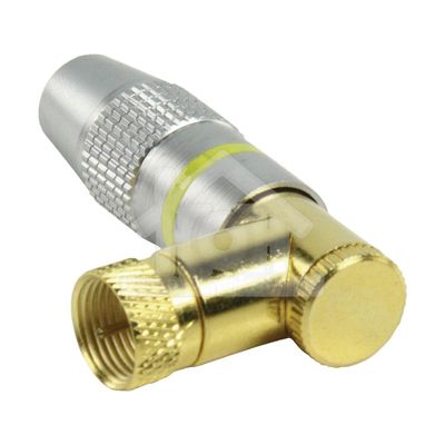 HQ F-Connector 7.0 mm Female Zilver HQS-SFC002