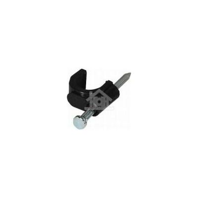 Spijkerclip zwart 4mm