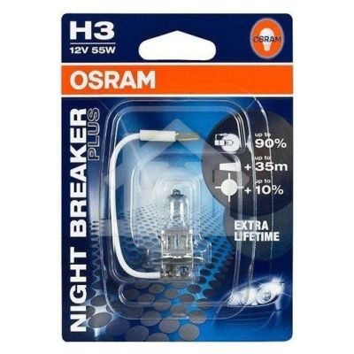 Osram autolamp H3 Night Breaker Plus 