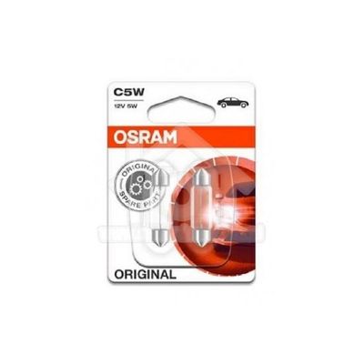 Osram autolamp 12V. C5W 11x35mm.