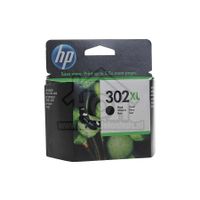 HP Hewlett-Packard Inktcartridge No. 302XL Black Deskjet 1110, 2130, 3630 HP-F6U68AE