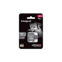 Integral Memory card Class 10 UHS-I U1 (incl.SD adapter) Micro SDHC card 64GB 90MB/s