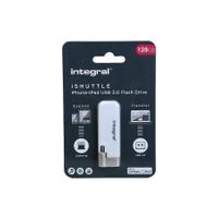 Integral Memory stick iShuttle, Lightning Flash Drive USB 3.0, 128GB INFD128GBISHUTTLE