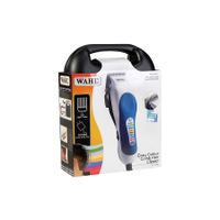 Wahl Tondeuse Colourpro wit/blauw Incl. koffer 201040460