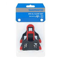 Shimano schoenplaatjes SM-SH10 SPD-SL rood