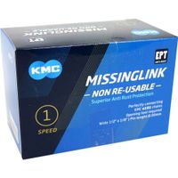 KMC sluitschakel MissingLink Z1eHX NR EPT zilver wide(40)