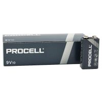 Duracell Batterij Procell Constant 10 pack 9v blok MN1604 6LR61 8160
