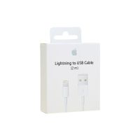 Apple Lightning cable USB kabel naar lightning, wit 2m Apple 8-pin Lightning connector MD819ZM/A