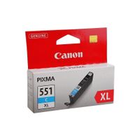 Canon Inktcartridge CLI 551 XL Cyan Pixma MX925, MG5450 6444B001